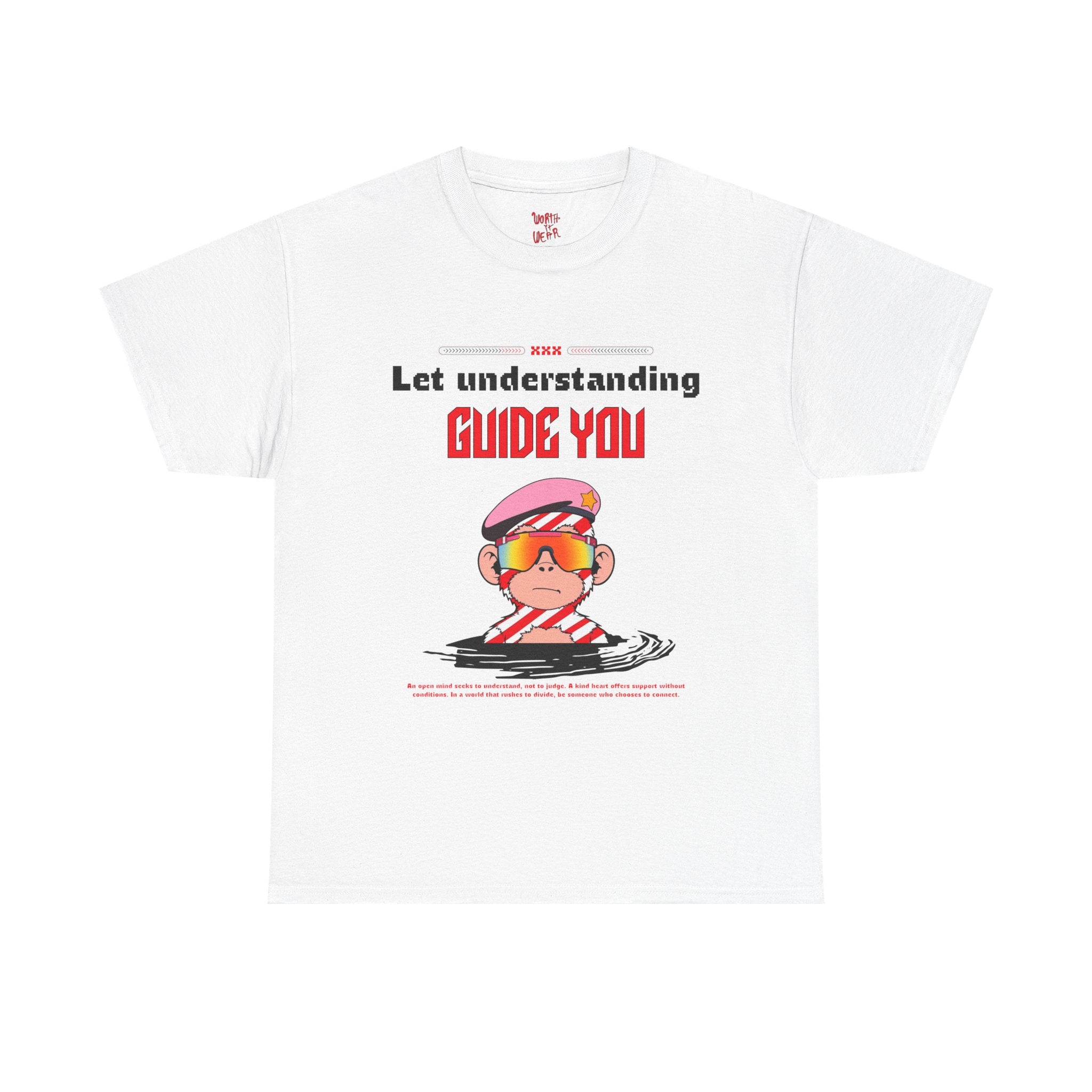 Inspirational Graphic T-Shirt — "Let Understanding Guide You" Design