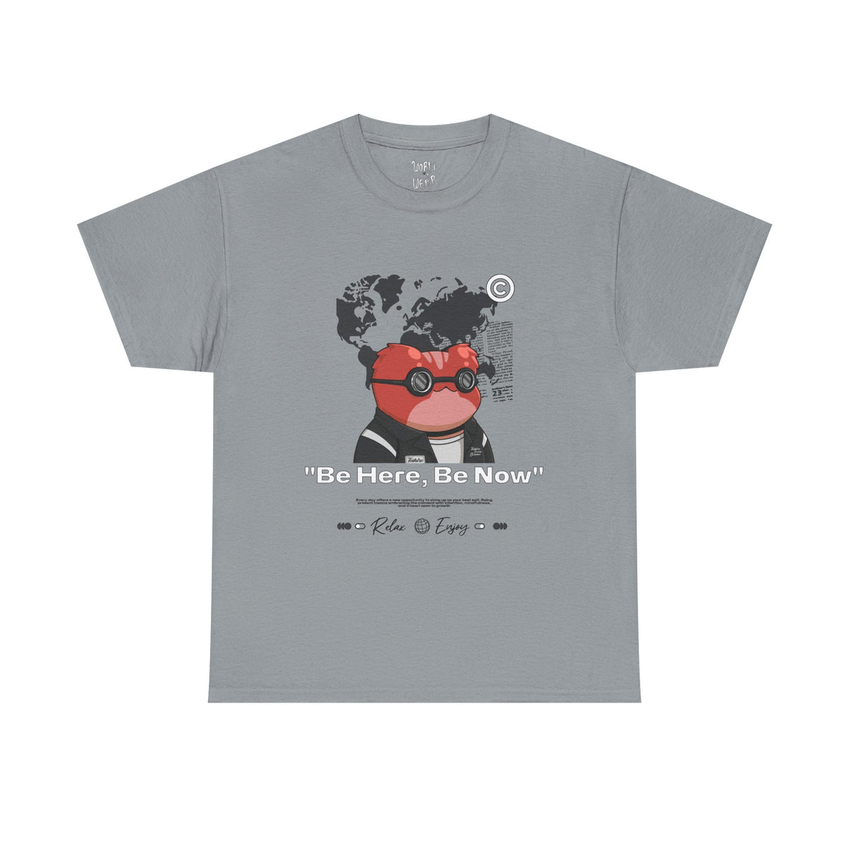 Be Here Be Now X DSNRS Collection Tee (Custom design for Yaper)