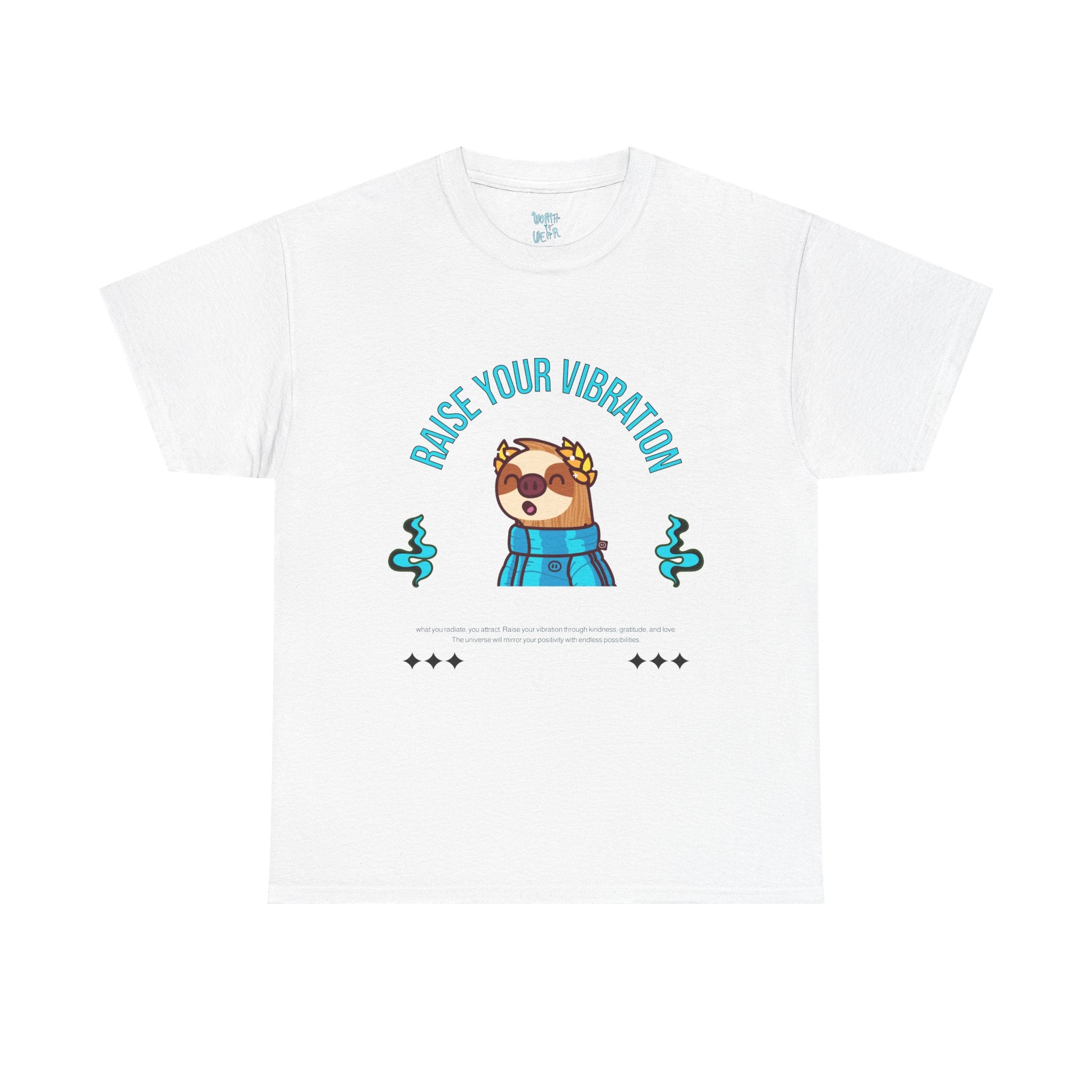 Raise Your Vibration X Sloooths Collection Tee