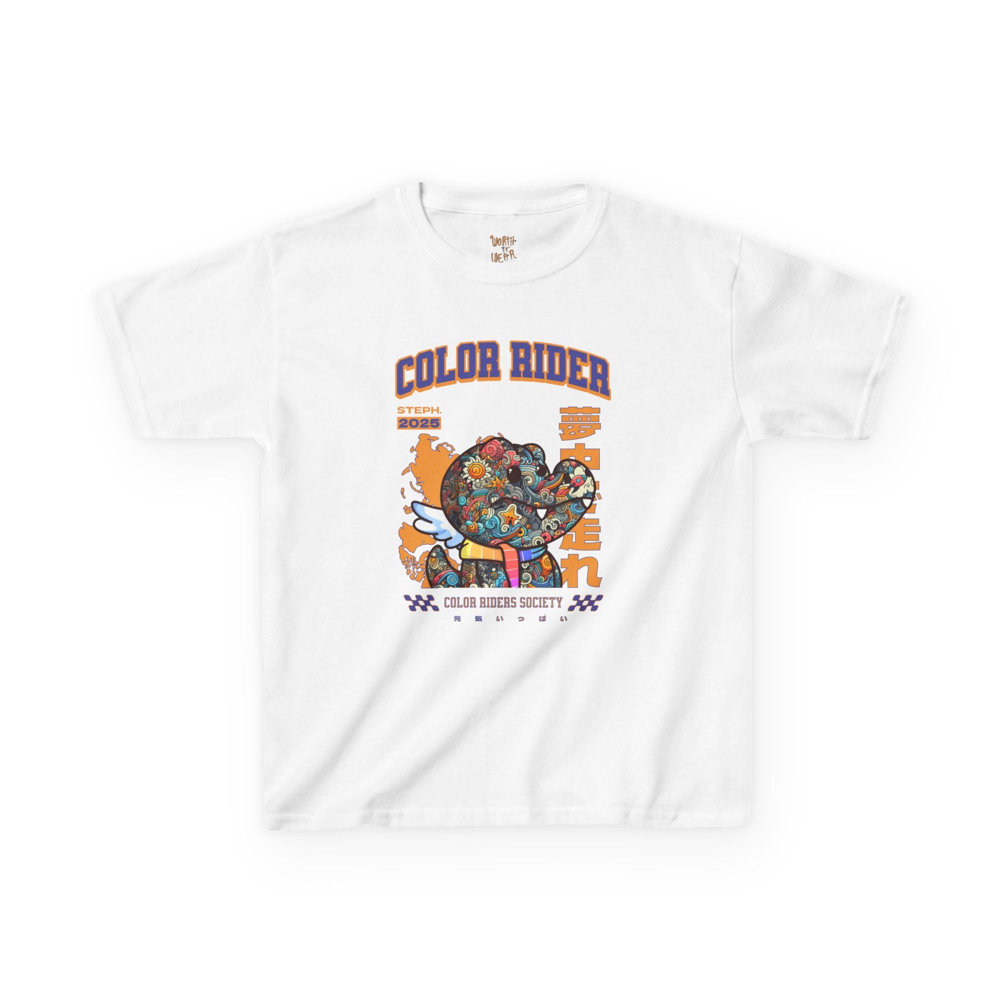 Color Rider X Crocky On Ape NFT Collection Tee