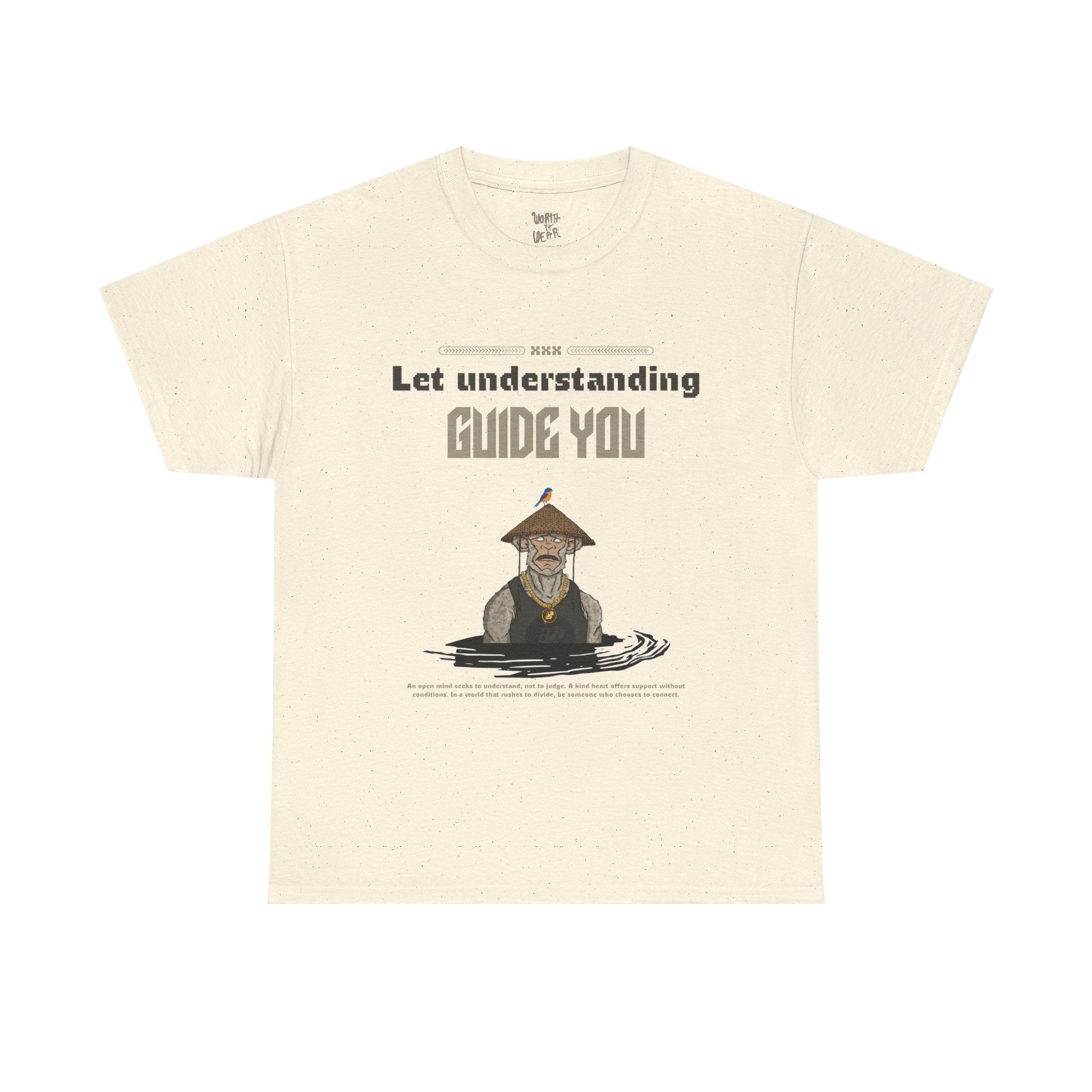 Zen Wisdom Tee — "Let Understanding Guide You" Graphic T-Shirt